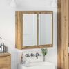 vidaXL Baderomsspeilskap Artisan Eik 60 x 20 x 60 cm Konstruert tre
