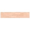 vidaXL Vegghylle 100x20x4 cm heltre b&oslash;ketre