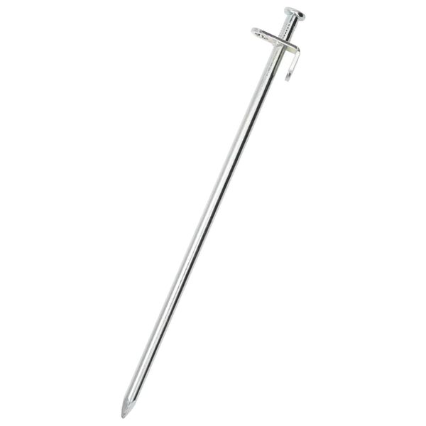 vidaXL Teltplugger 24 stk 30 cm 8 mm galvanisert st&aring;l