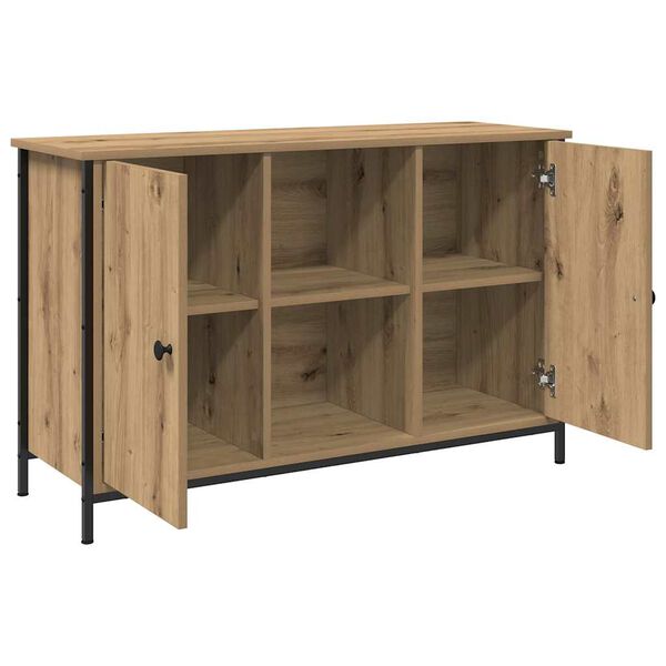 vidaXL TV-benksett Artisan Eik 101 x 35 x 65 cm Konstruert tre