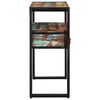 vidaXL Konsollbord Flerfarget 90 x 33 x 75 cm Massiv Reclaim Tre