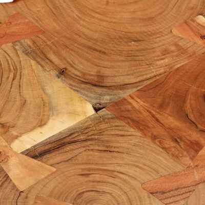 vidaXL Salongbord 35 cm 4 tømmerstokker heltre indisk rosentre