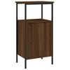 vidaXL Nattbord brun eik 41x31x80 cm konstruert tre
