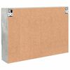 vidaXL Baderomsspeilskap Betonggrå 80 x 17 x 55 cm Konstruert tre