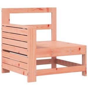 vidaXL Hagesofa med armlene og sidebord heltre douglasgran