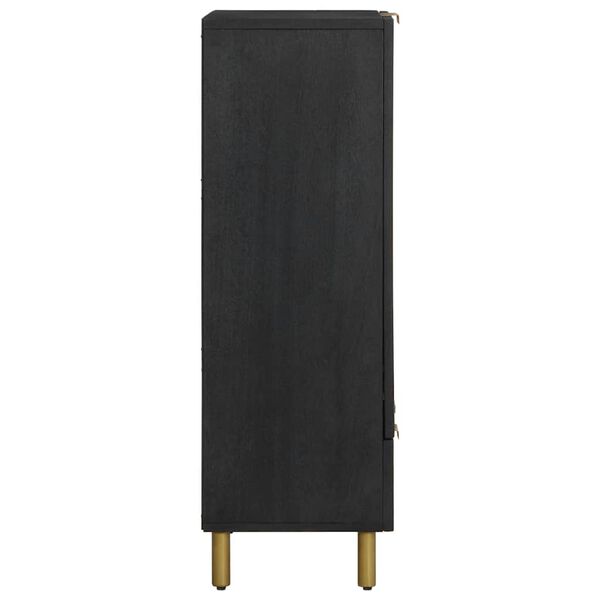 vidaXL Highboard svart 60x33x100 cm konstruert tre