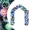 vidaXL Julekrans 200 cm 16 LED-lys Flerfarget PET