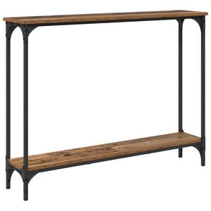 vidaXL Konsollbord Gamle tre 100 x 22,5 x 75 cm Konstruert tre