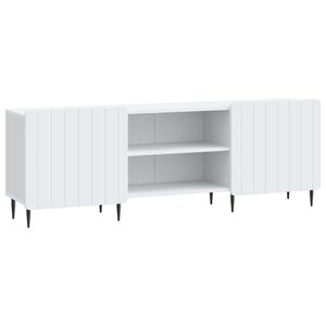 vidaXL TV-skap Hvit 150 x 31 x 52 cm Konstruert tre