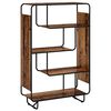 vidaXL H&oslash;yskap Gammelt tre 93.5 x 37.5 x 144 cm Konstruert tre