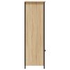 vidaXL Highboard sonoma eik 62x32x103,5 cm konstruert tre
