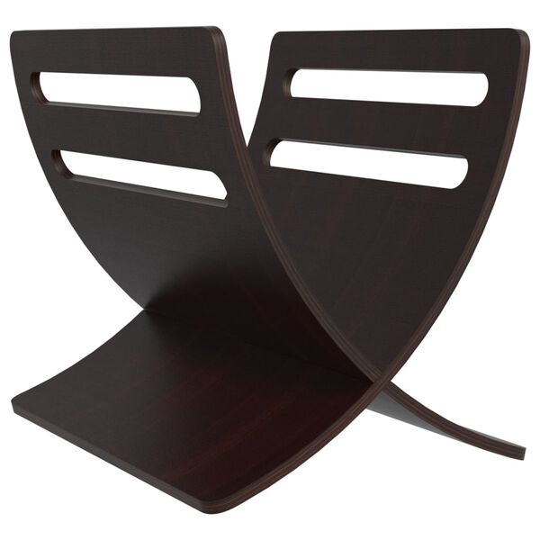 vidaXL Magasin trestativ gulvstående brun