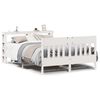 vidaXL Sengeramme uten madrass hvit 160x200 cm heltre furu