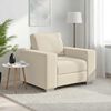 vidaXL Sofa Beige 100 x 77 x 82 cm Linblandingsstoff