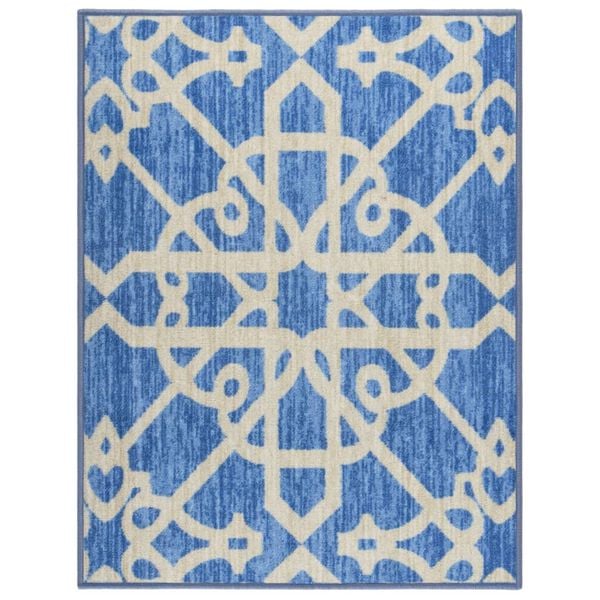 vidaXL Teppel&oslash;per bl&aring; 80x100 cm