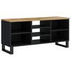 vidaXL TV-benk 100x33x46 cm heltre mango og konstruert tre