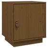 vidaXL Nattbord honningbrun 40x34x45 cm heltre furu