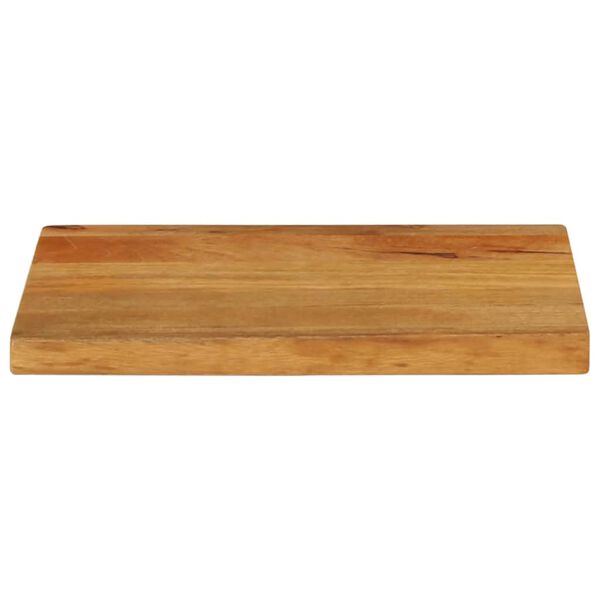 vidaXL Bordplate 50x40x2,5 cm naturlig kant heltre mango
