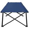 vidaXL Sammenleggbar camping seng 2 pcs Blå 206 x 76 x 74 cm