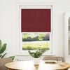 vidaXL Pliss&eacute;gardin Bordeaux R&oslash;d 80x150 cm Stoffbredde 79,4 cm
