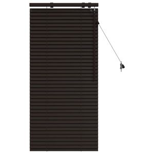 vidaXL Venetiansk persienne M&oslash;rk brun 65 x 130 cm 35 mm
