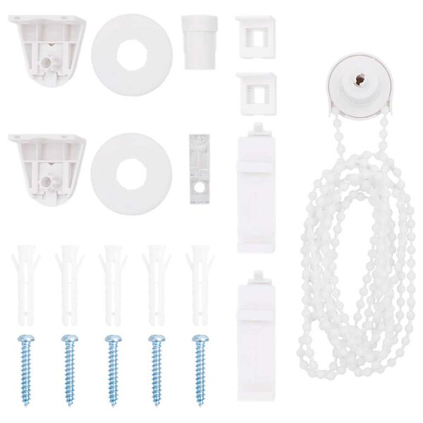 vidaXL Rullegardinbeslag 21 stk 18 mm