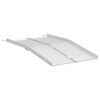 vidaXL Rampe for rullestol 270 kg s&oslash;lv 270 kg Aluminium