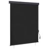 vidaXL Utend&oslash;rs rullegardin 140x250 cm antrasitt