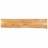 vidaXL Bordplate 160x40x2,5 cm naturlig kant heltre mango