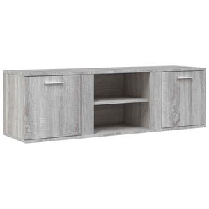vidaXL TV-benk gr&aring; sonoma 120x34x37 cm sponplate