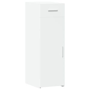 vidaXL Skjenk hvit 30x42,5x93 cm konstruert tre