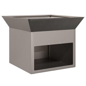 vidaXL B&aring;lplass Rusten 50 x 50 x 40 cm Cortenst&aring;l