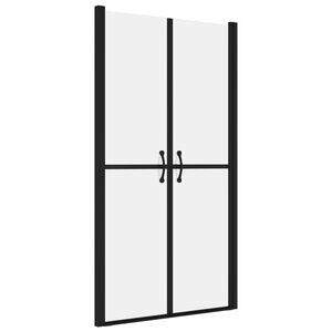 vidaXL Dusjd&oslash;r frostet ESG (83-86)x190 cm