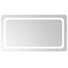 vidaXL Baderomsspeil med LED 90x50 cm