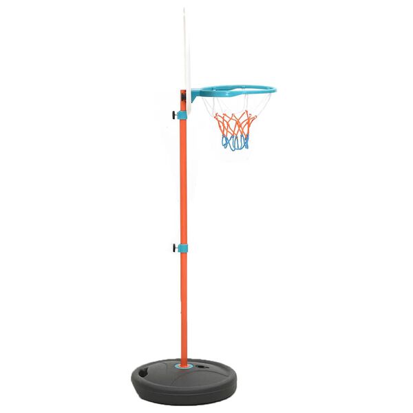 vidaXL Bærbart basketballsett justerbart 133-160 cm
