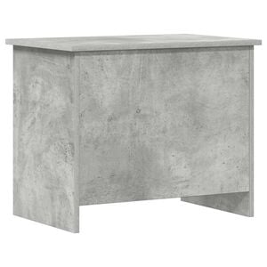 vidaXL Oppbevaringskiste Betonggr&aring; 60 x 40 x 50 cm Konstruert tre