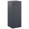 vidaXL Planteholder Antrasitt 40 x 40 x 100 cm Rustfritt st&aring;l
