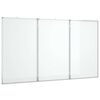 vidaXL Magnetisk tavle sammenleggbar 150x100x1,7 cm aluminium