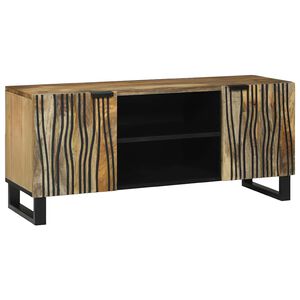 vidaXL TV Enheter 105 x 33 x 46 cm Brun Konstruert tre