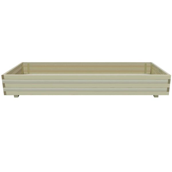 vidaXL Plantekasse impregnert furu 197 cm