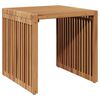 vidaXL Hagesidebord Brun 45 x 42.5 x 45 cm Heltre teak