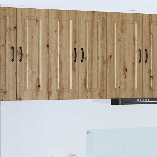 vidaXL Kj&oslash;kkenskap Kalmar 2 pcs Artisan Eik 30 x 31 x 80 cm