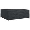 vidaXL M&oslash;belbeskyttelse Ensfarget Svart 300 x 250 x 100 cm 600D