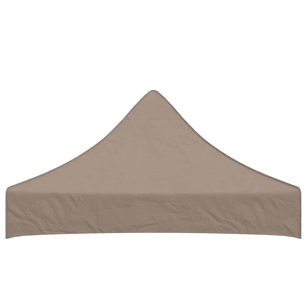 vidaXL Teltduk for festtelt 2x2 m gr&aring;brun 270 g/m&sup2;