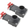 vidaXL Bassengportventil 2 stk 1,5