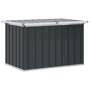 vidaXL Oppbevaringskasse 109x67x65 cm antrasitt