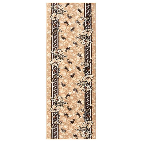 vidaXL Gulvteppe BCF beige 80x200 cm