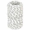 vidaXL Allsidig brukstau 2 mm 25 m Hvit Polyester