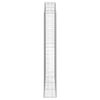vidaXL Gabionkurv buet 200x30x200/220 cm galvanisert jern