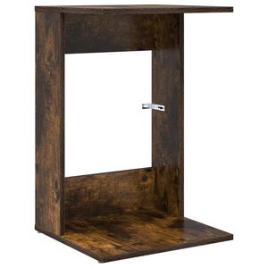 vidaXL Sidetabell R&oslash;kt eik 40 x 38 x 62,5 cm Konstruert tre